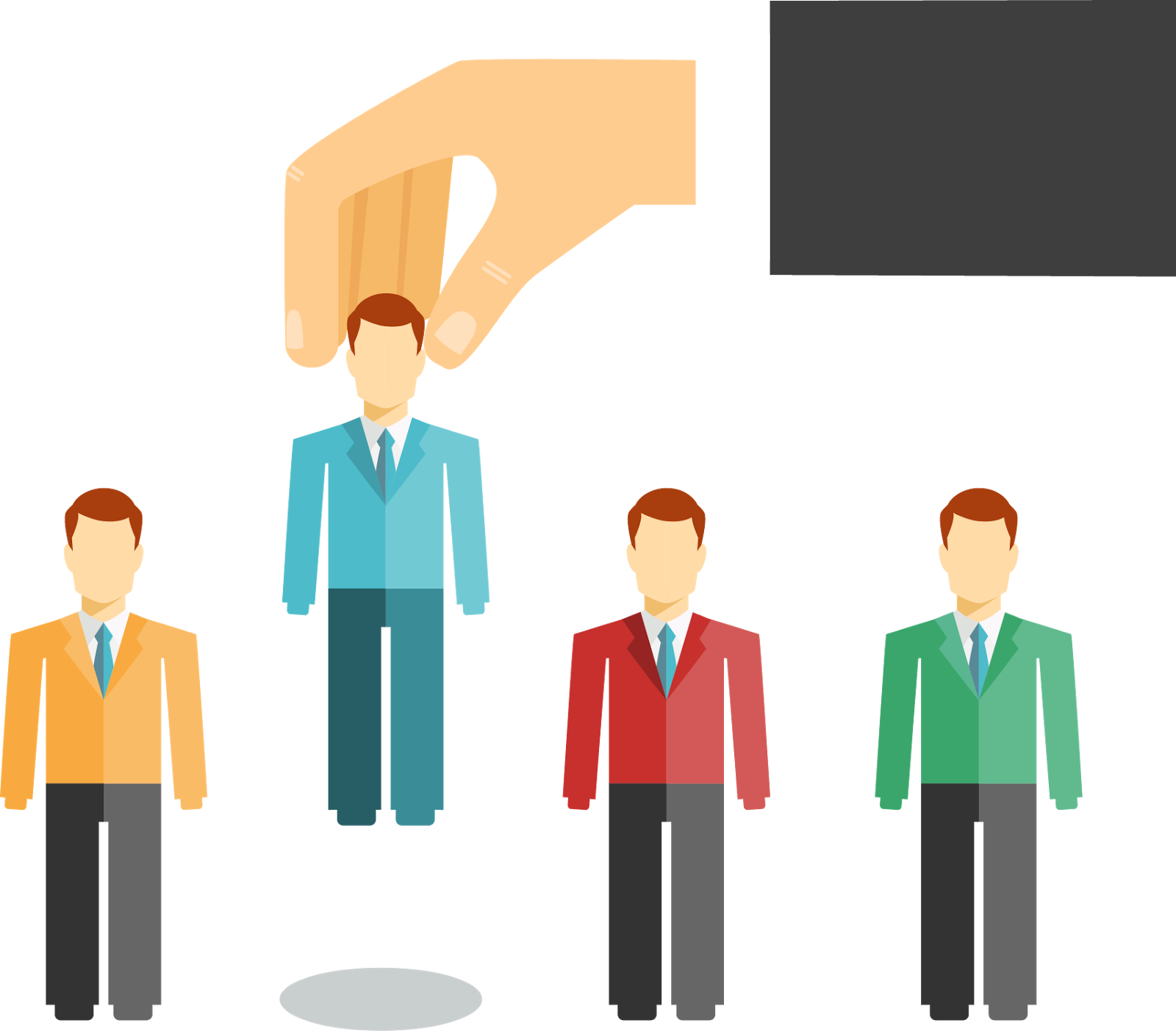HR team conducting a job interview and recruitment process