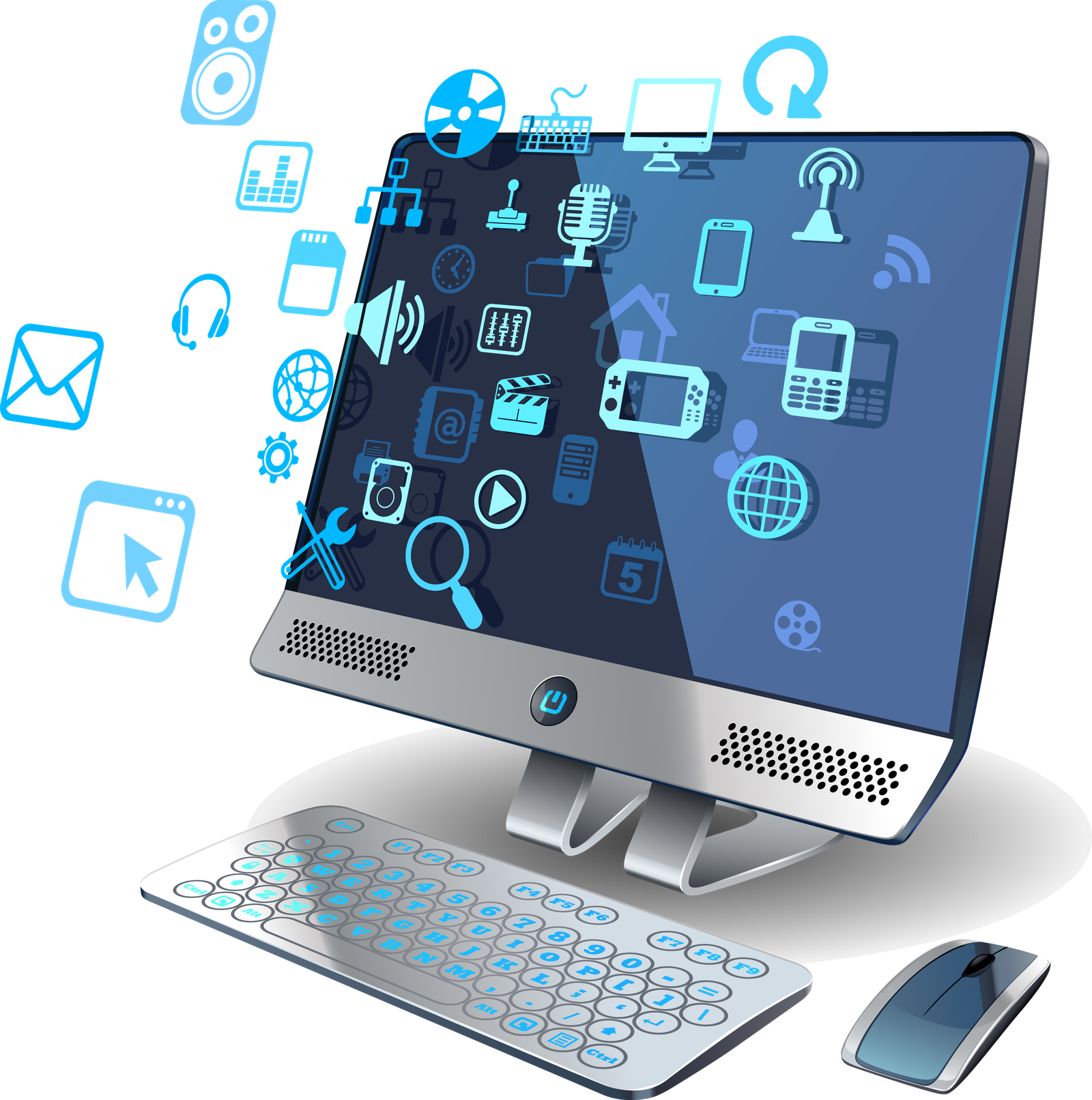 Software developer writing code on multiple screens